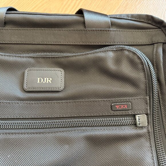 Tumi Alpha Ballistic Briefcase Laptop Computer Bag Expandable Black 26132DH - Picture 14 of 16